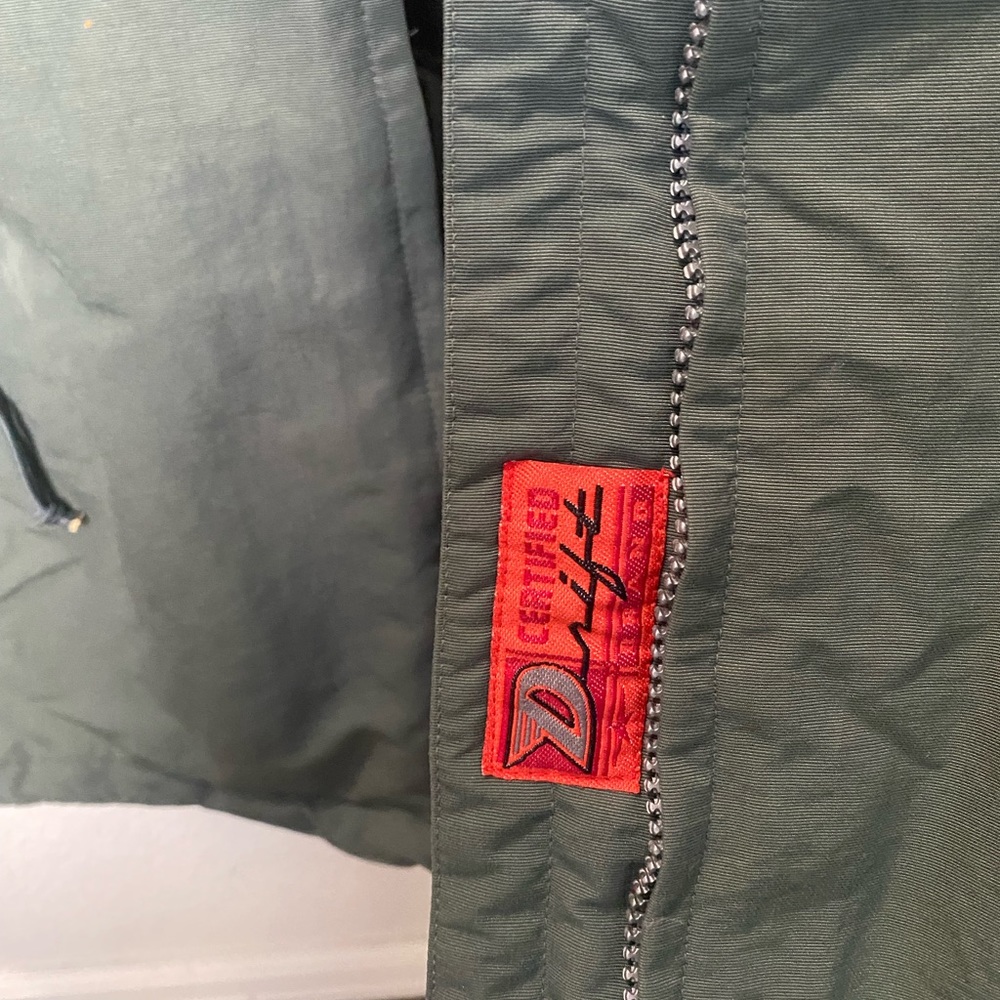 Drift Performance Boardwear Size M ski snowboarding coat blue/green - Picture 6 of 9